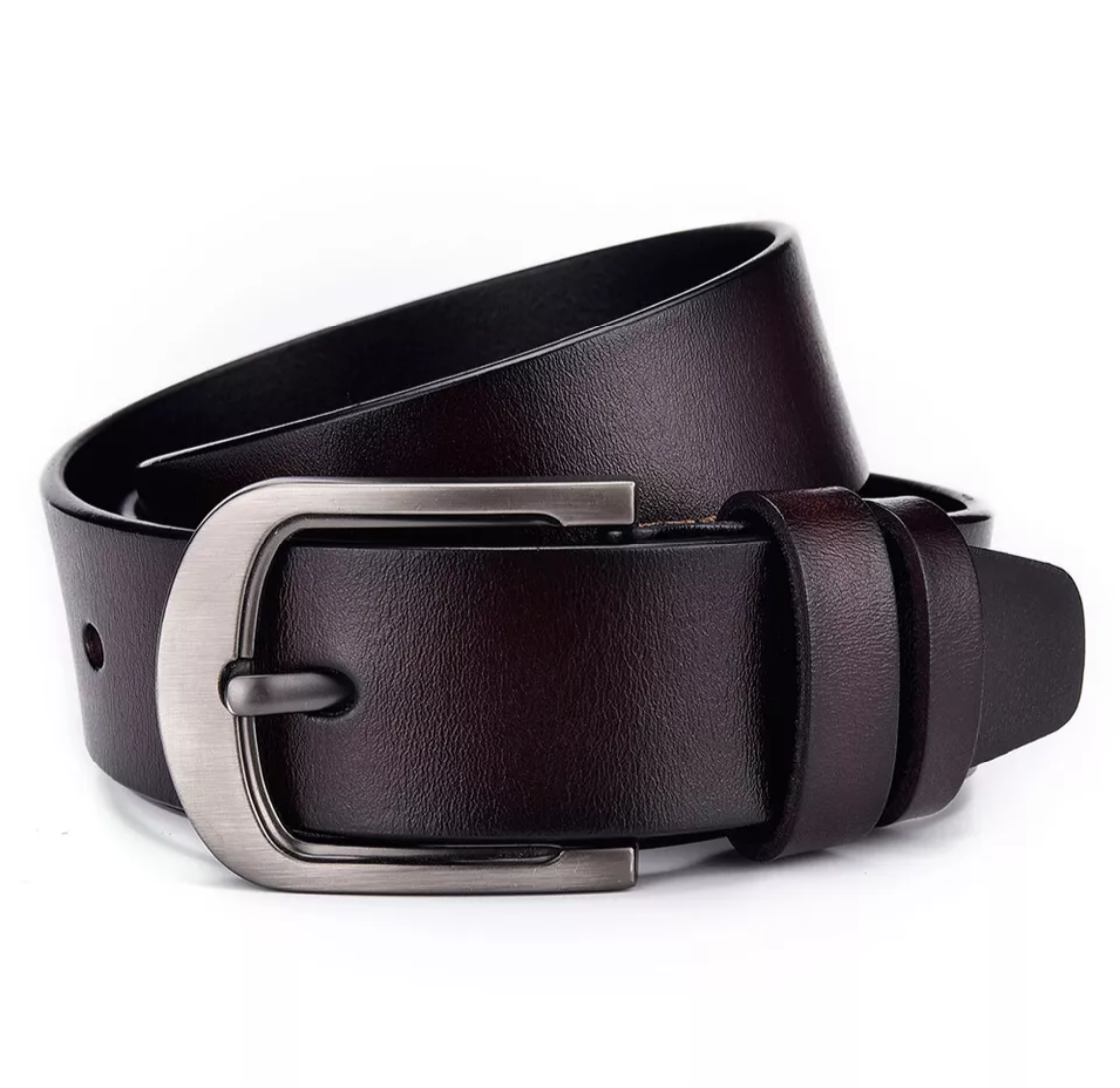 Men’s Genuine Leather Belt - Black