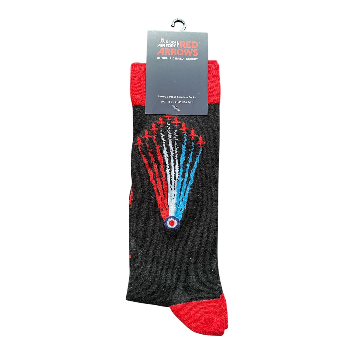 Officially Licensed Red Arrows Socks - Limited Edition RAF Planes