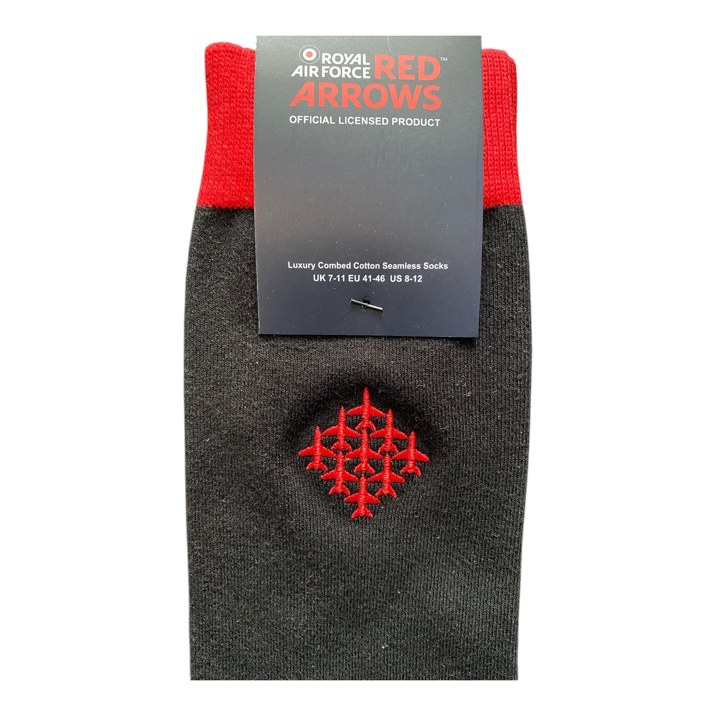 Officially Licensed Red Arrows Socks - Limited Edition Diamond Arrows