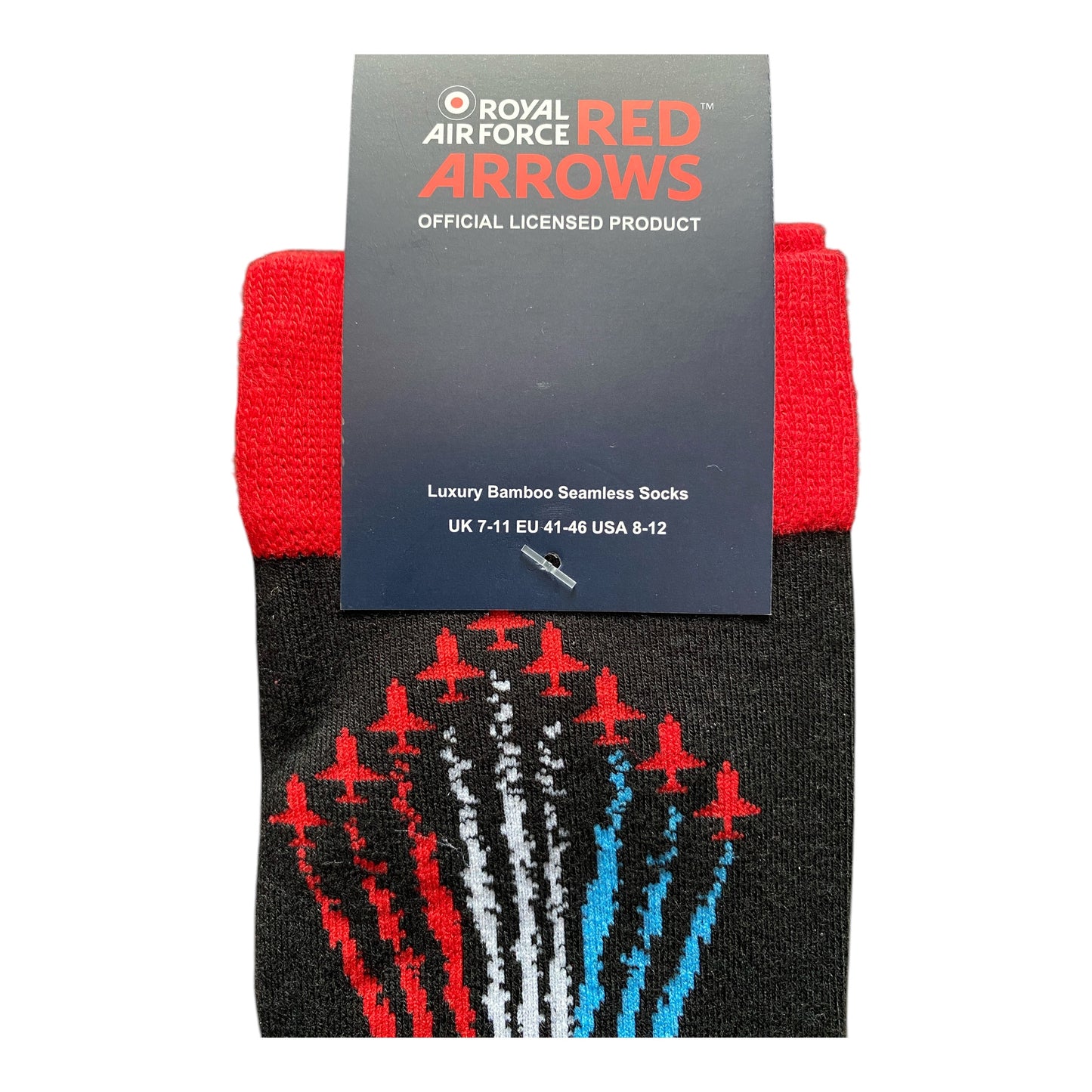 Officially Licensed Red Arrows Socks - Limited Edition RAF Planes