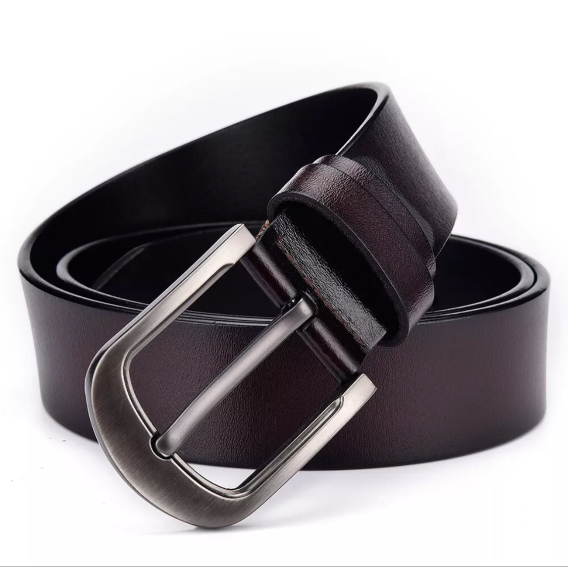 Men’s Genuine Leather Belt - Black