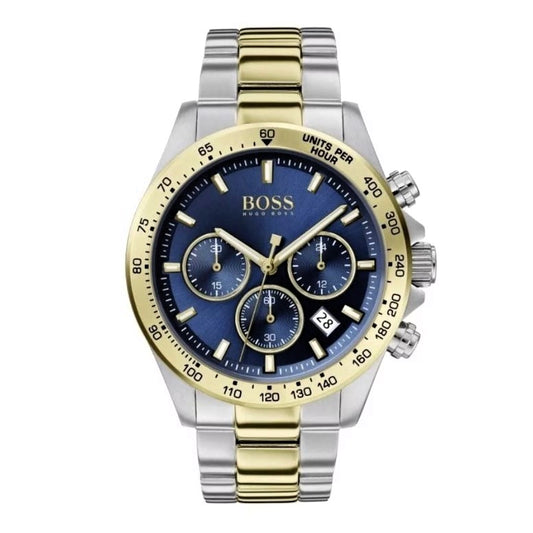 Hugo Boss Men's Hero Lux Chronograph Two Tone Watch